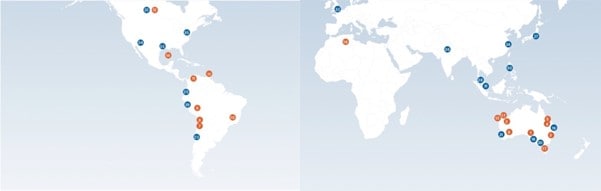 BHP (ASX:BHP) - BHP locations