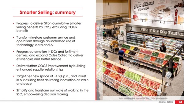 Coles Group (ASX:COL) - Smarter Selling