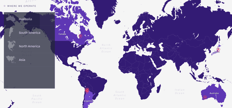 Allkem Ltd(ASX:AKE) - AKE locations